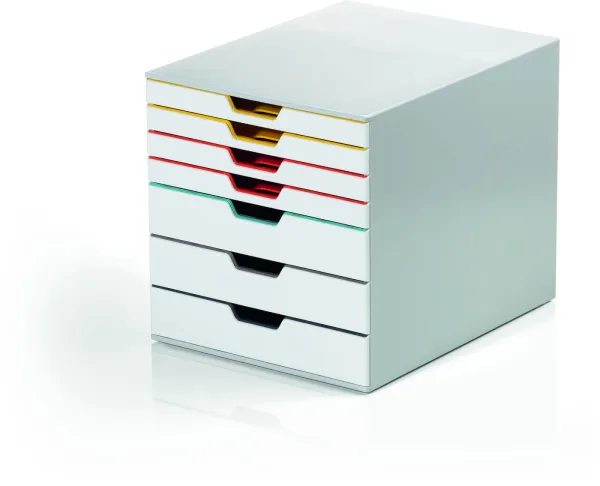 Durable Varicolor A4 lådkabinett 7 fack vit