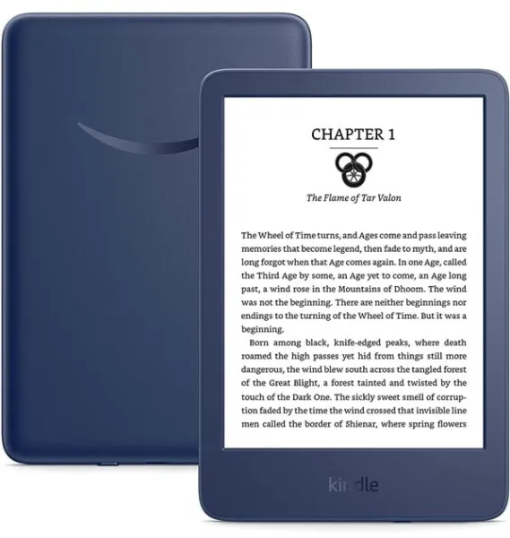 Amazon Kindle 16GB - Denim Blue (No Ads)