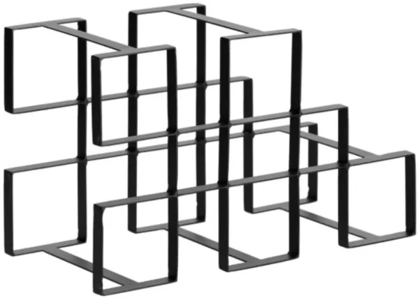 LAFORMA Edur vinställ - svart järn